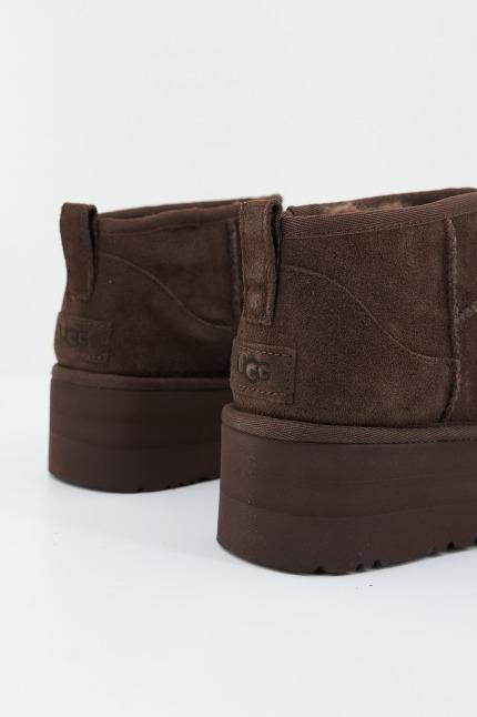 UGG CLASSIC ULTRA MINI PLATF en color MARRON  (4)