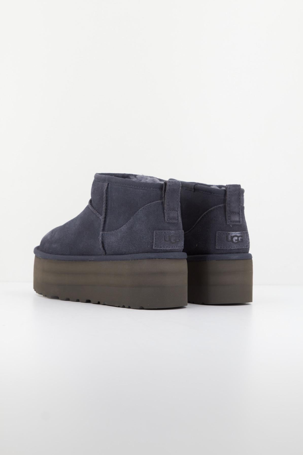 UGG CLASSIC ULTRA MINI PLATF en color AZUL  (3)
