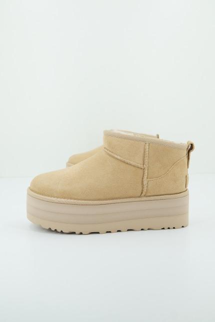 UGG CLASSIC ULTRA MINI PLATF en color MARRON  (1)