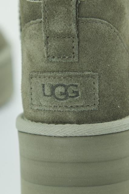 UGG CLASSIC ULTRA MINI PLATF en color VERDE  (4)