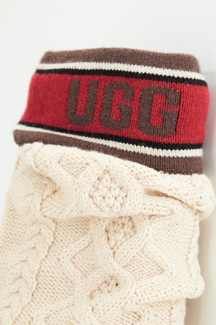 UGG W CLASSIC SWEATER LETTER T en color MARRON CLARO  (4)