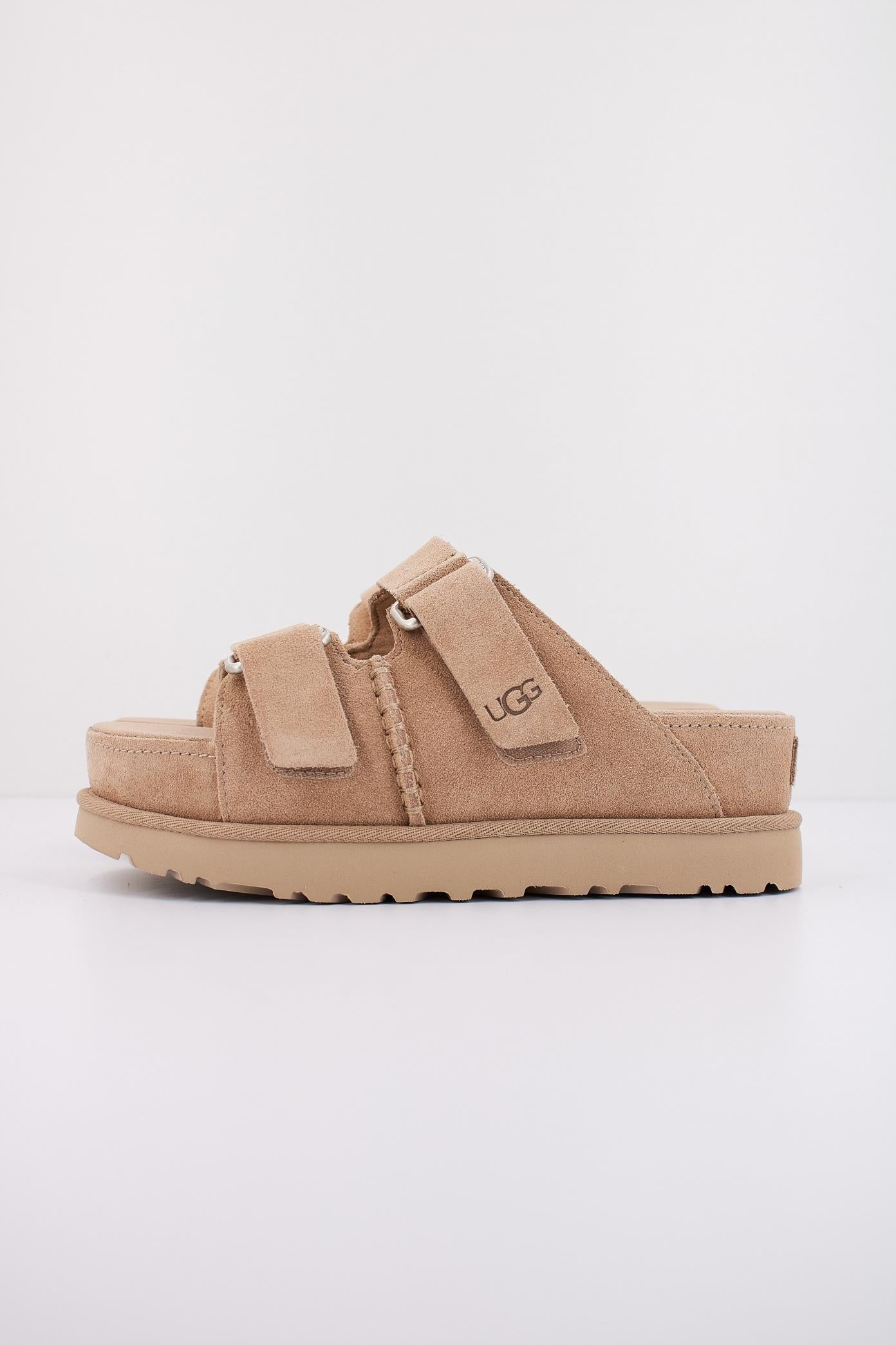 UGG W GOLDENSTAR HI SLIDE en color MARRON  (1)