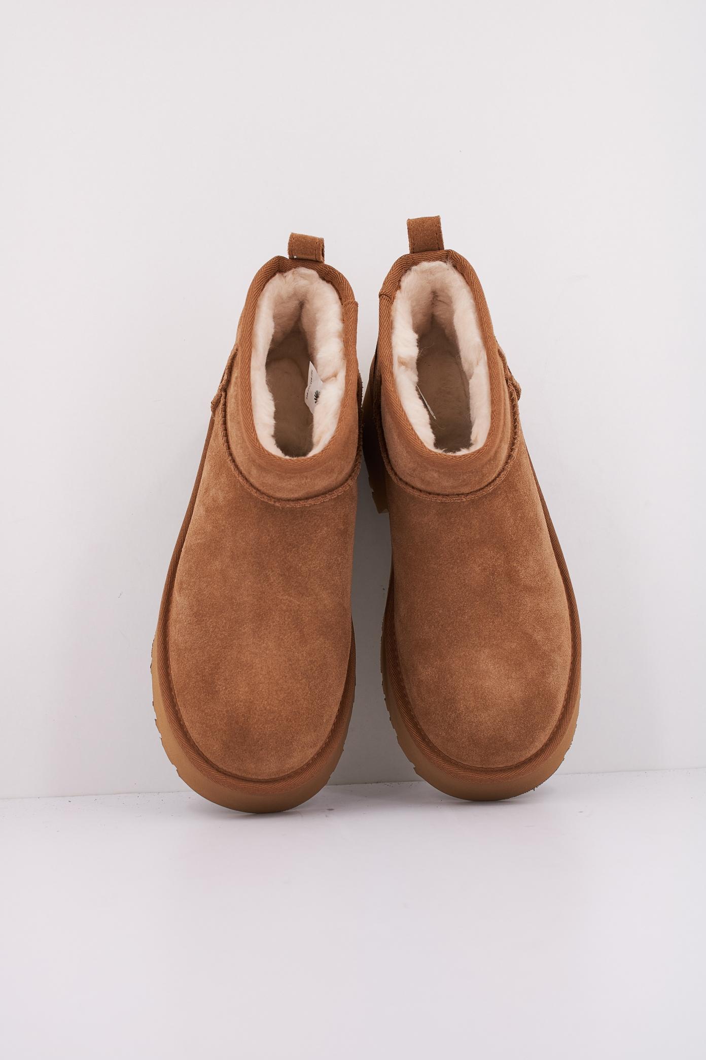UGG CLASSIC ULTRA MINI NEW H en color MARRON  (3)