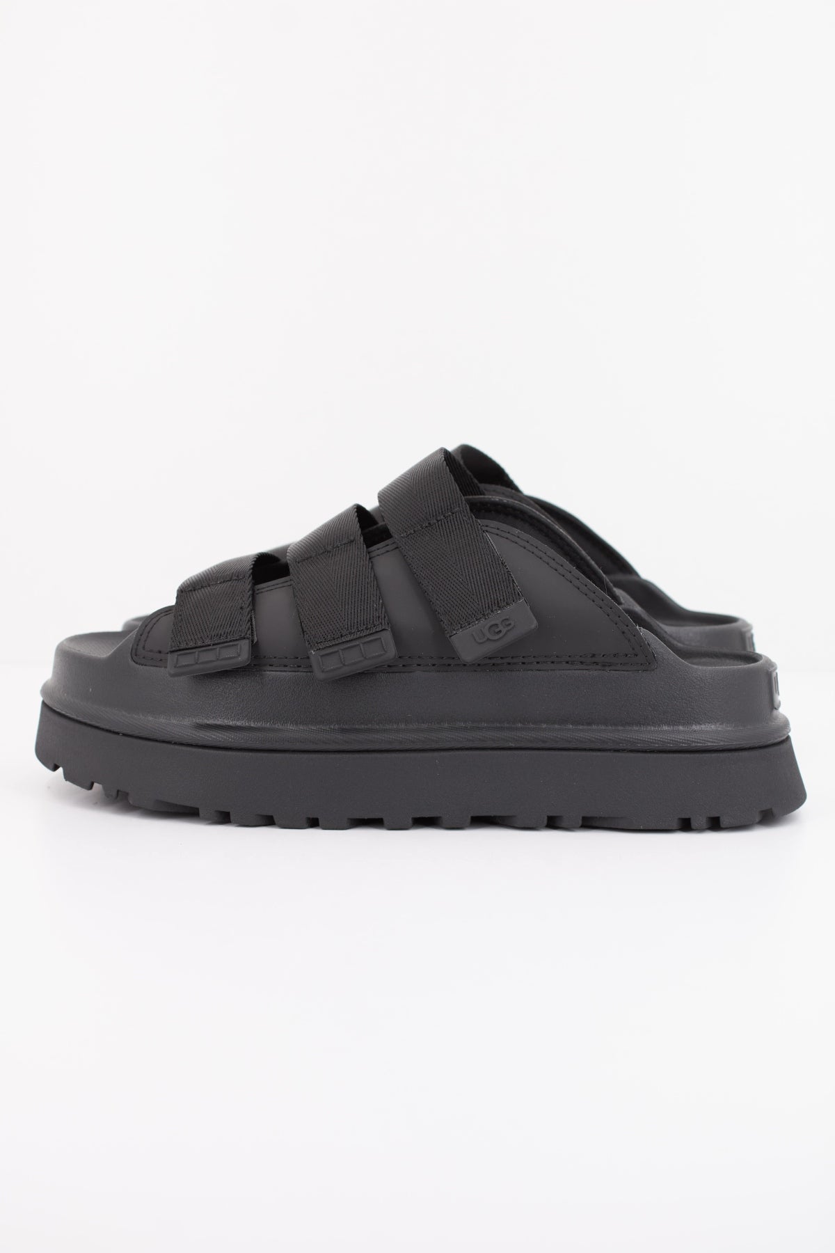 UGG  W GOLDEN GLOW SLIDE en color NEGRO  (1)
