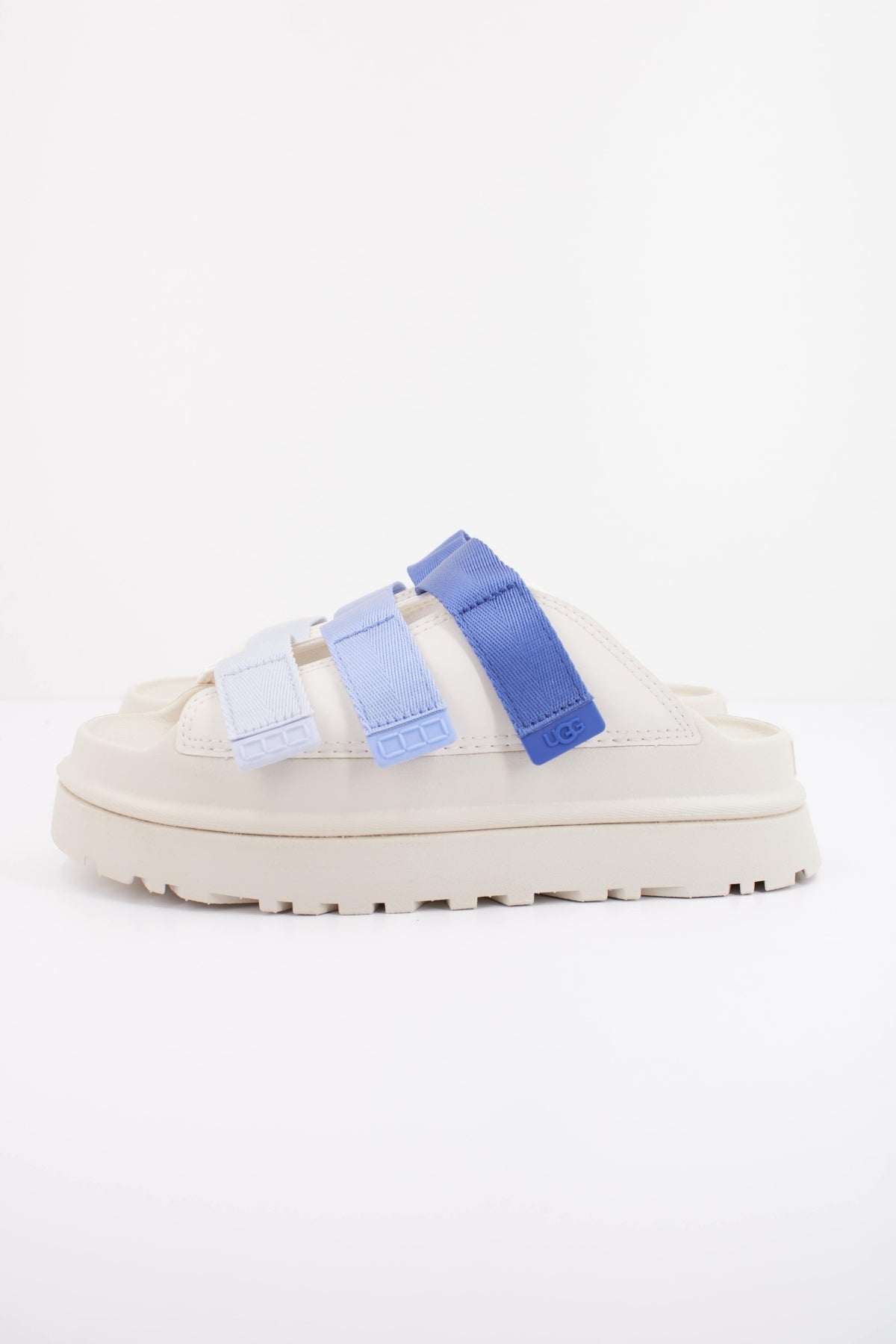 UGG  W GOLDEN GLOW SLIDE en color BLANCO  (1)