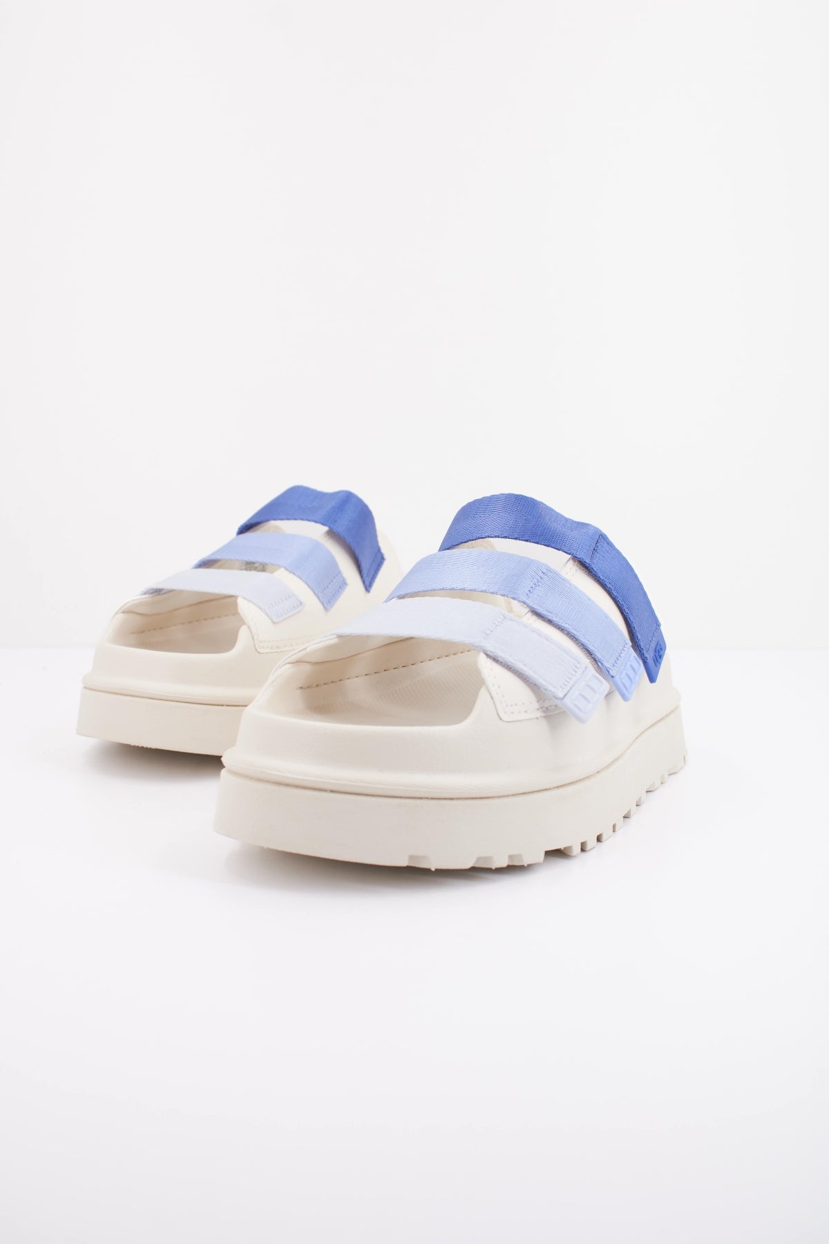 UGG  W GOLDEN GLOW SLIDE en color BLANCO  (2)