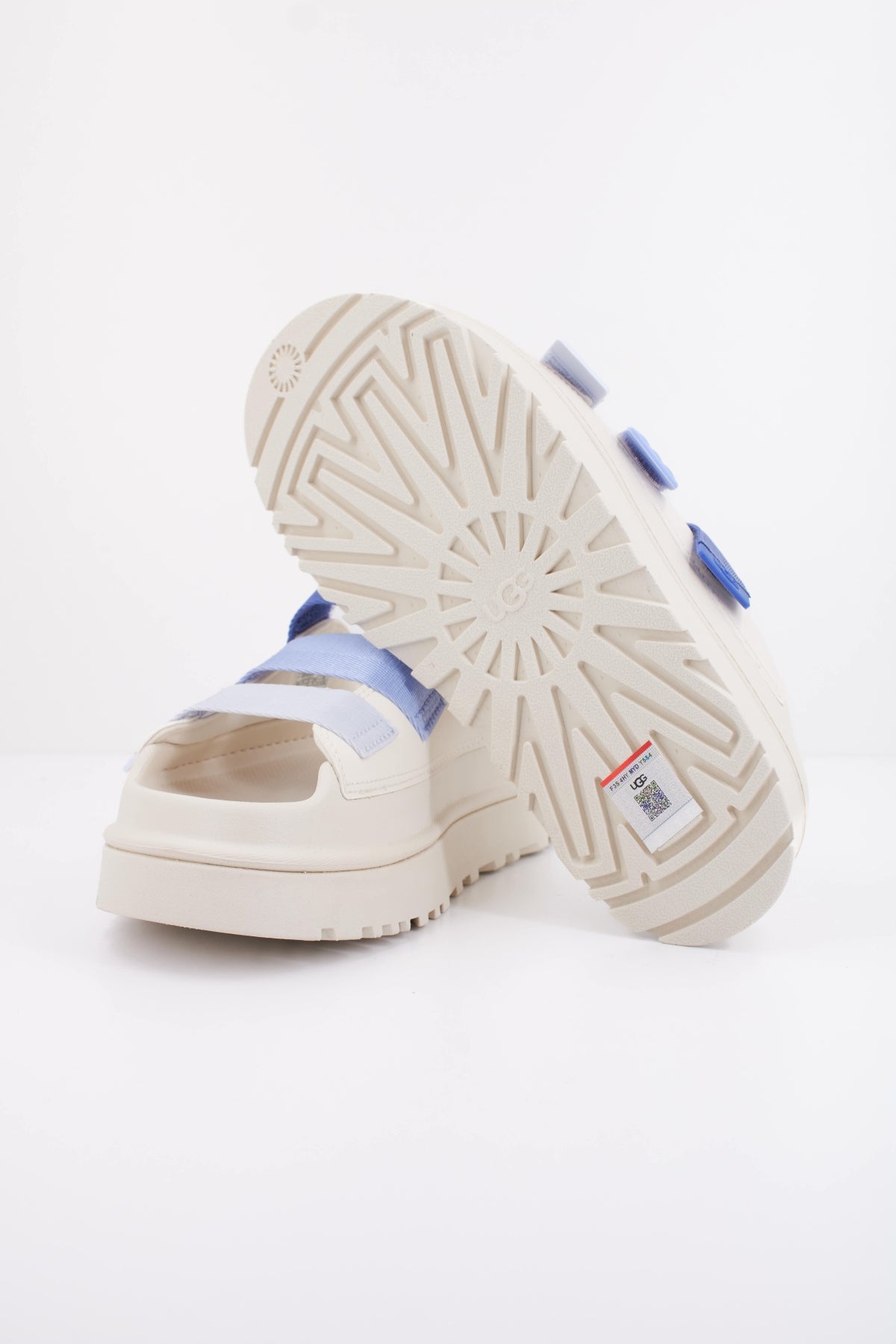 UGG  W GOLDEN GLOW SLIDE en color BLANCO  (5)
