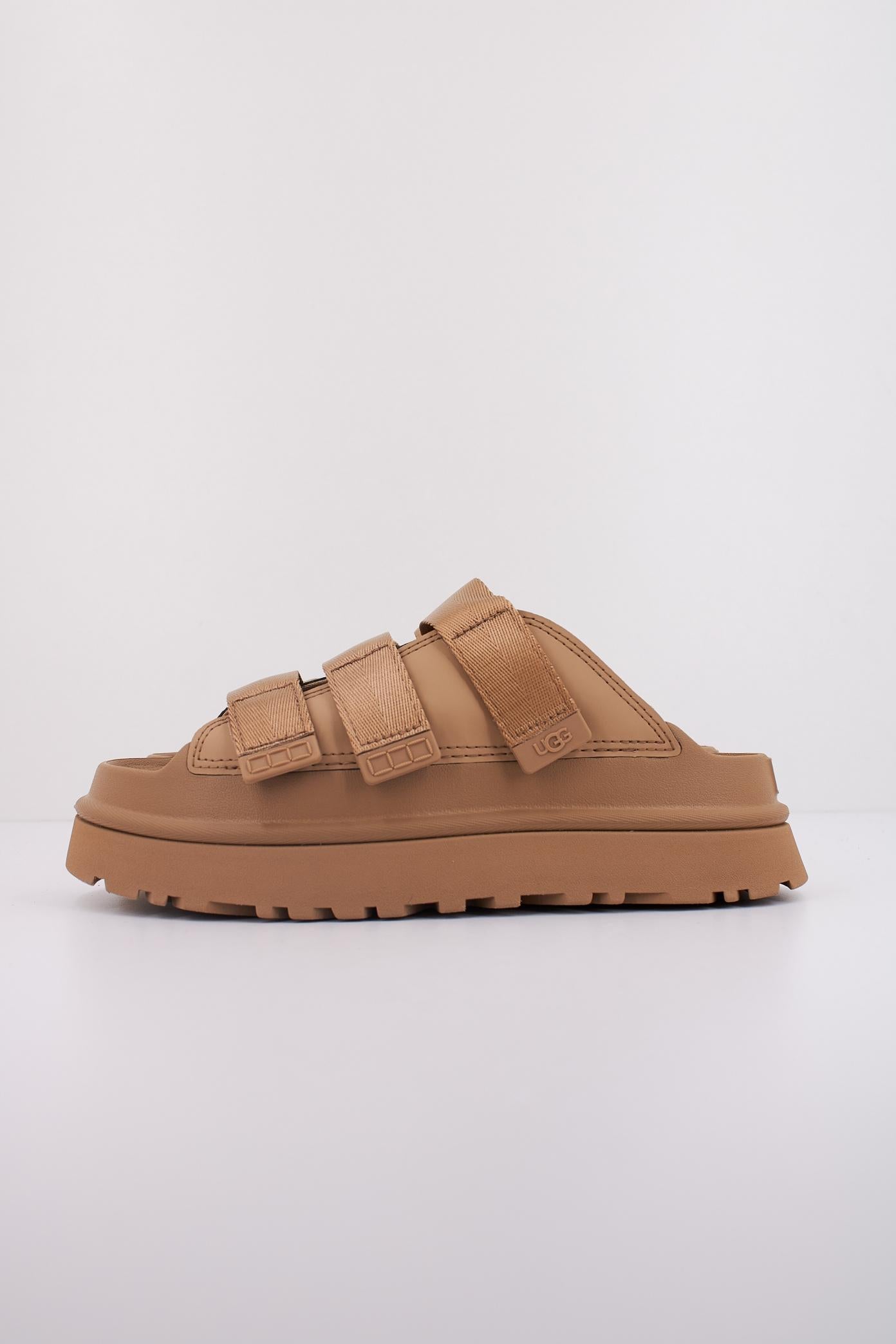UGG  W GOLDEN GLOW SLIDE en color MARRON  (1)
