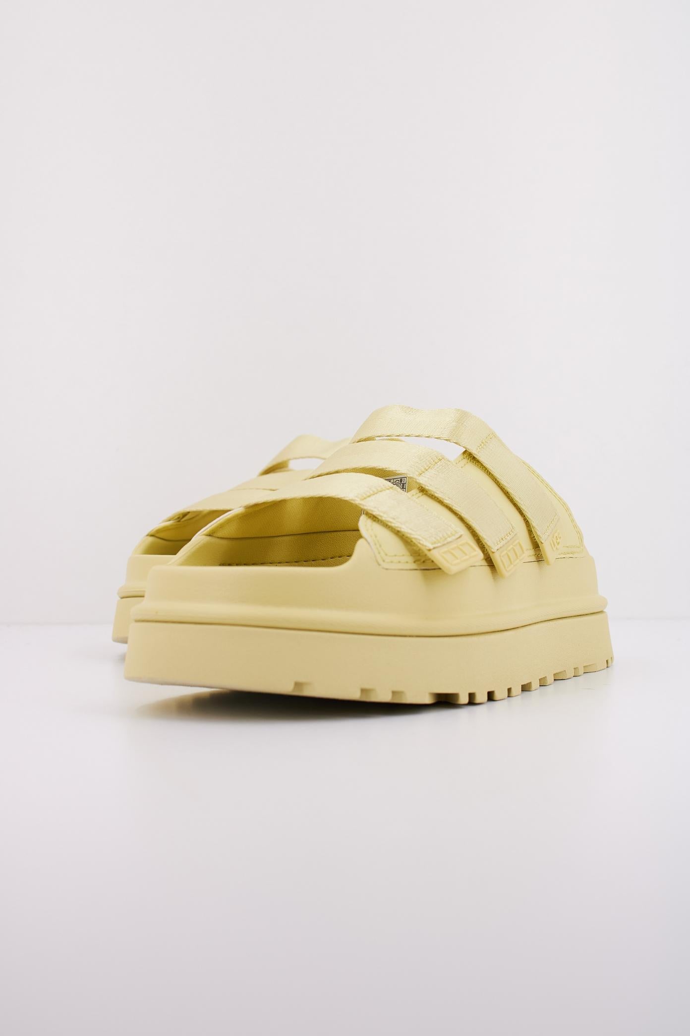 UGG  W GOLDEN GLOW SLIDE en color AMARILLO  (2)
