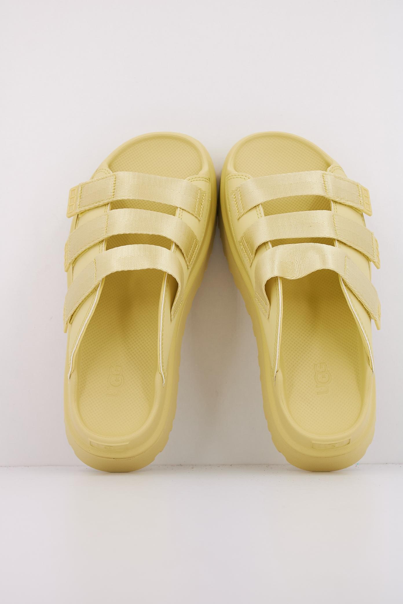 UGG  W GOLDEN GLOW SLIDE en color AMARILLO  (3)