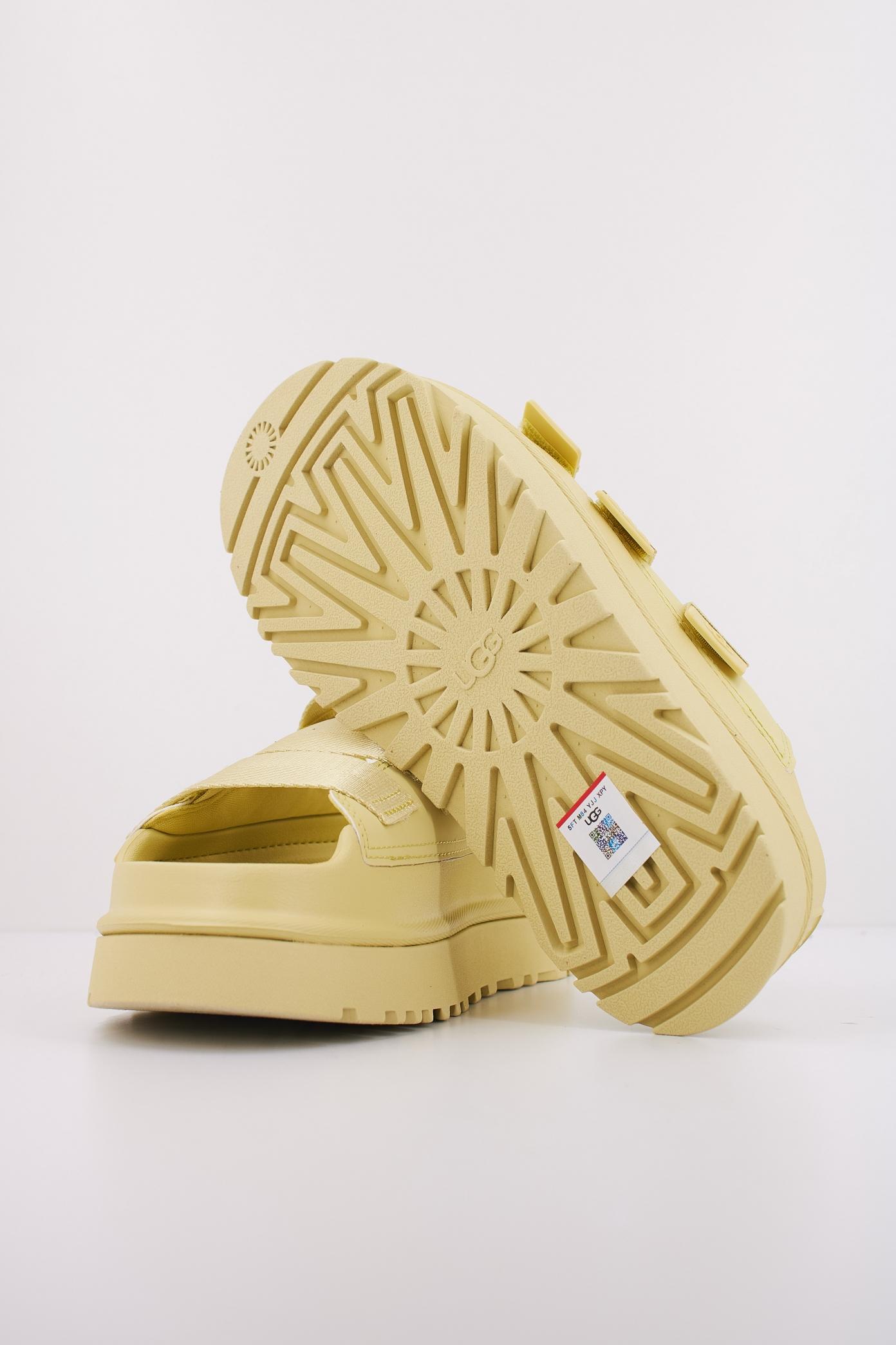 UGG  W GOLDEN GLOW SLIDE en color AMARILLO  (5)