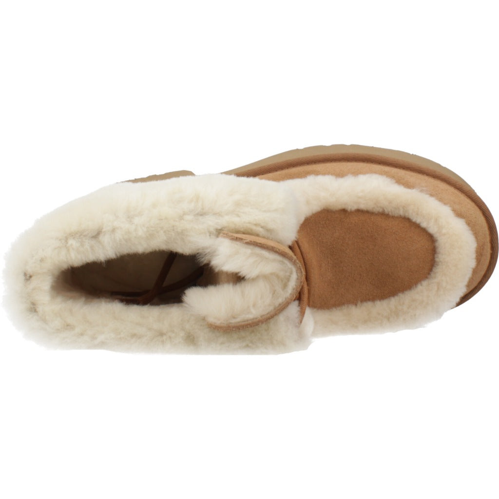 UGG ESMEE LACE UP en color MARRON  (7)