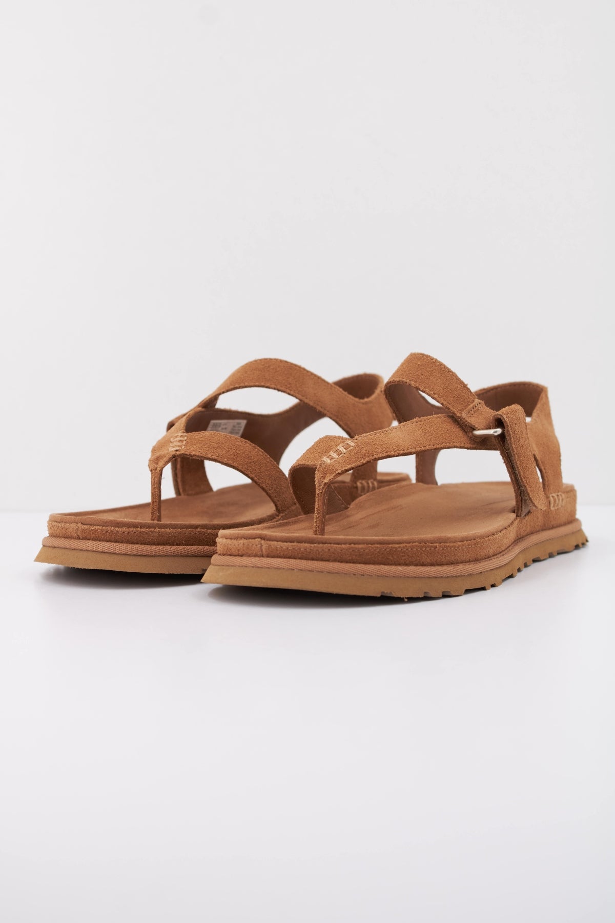 UGG W GOLDENGAZE TOE POST en color MARRON  (2)