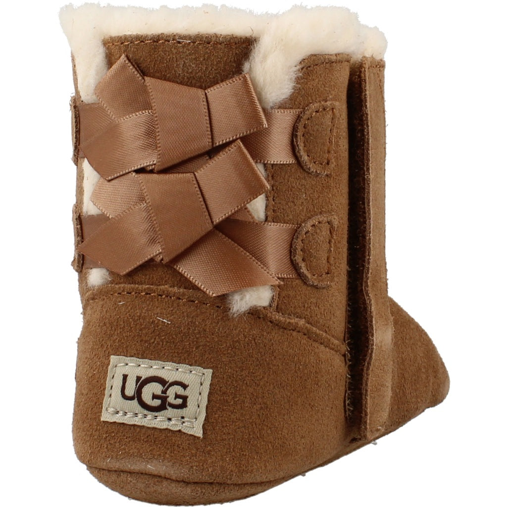 UGG I BABY BAILEY BOW en color MARRON  (3)