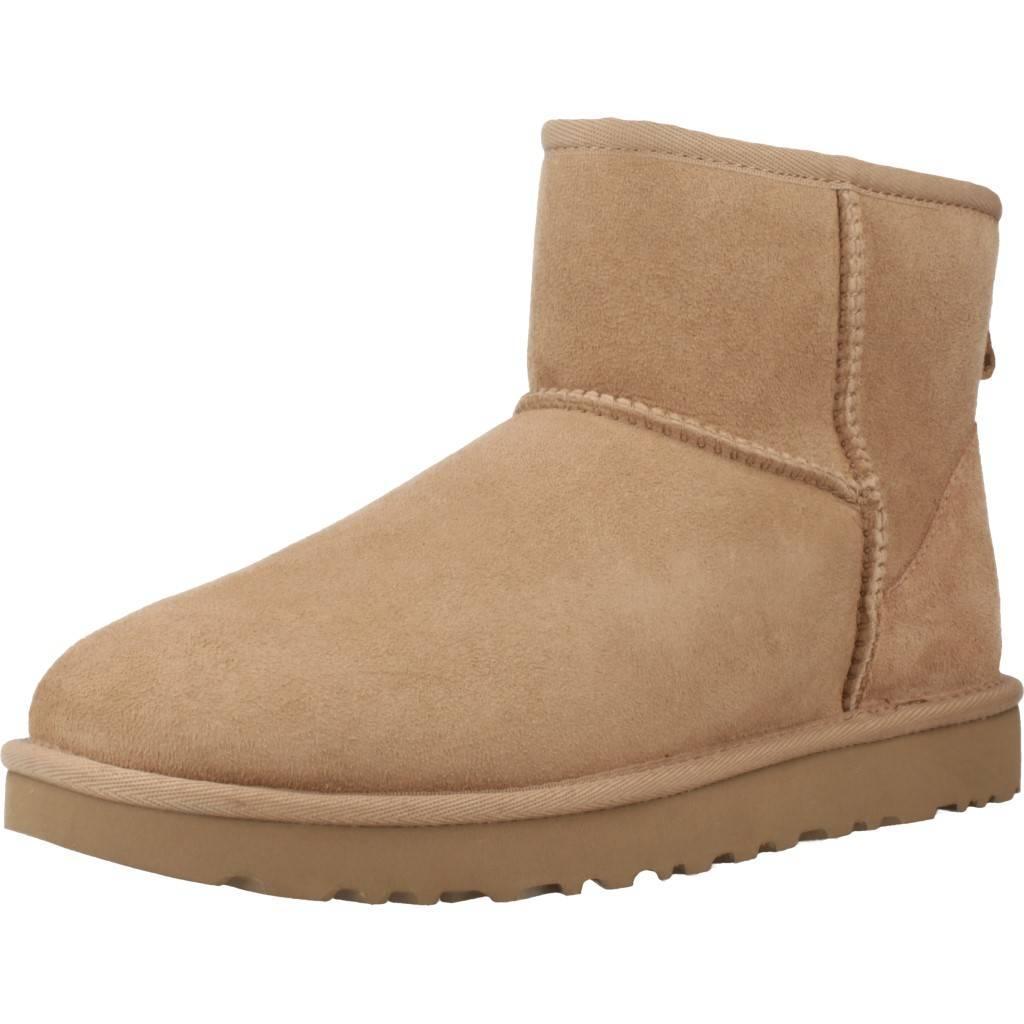 UGG W CLASSIC MINI II en color MARRON  (1)