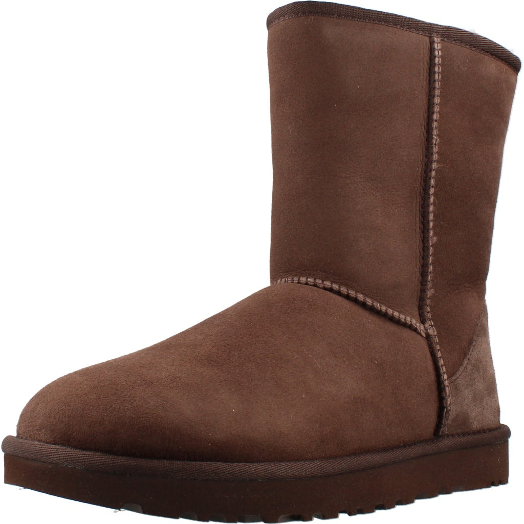 UGG W CLASSIC SHORT II en color MARRON  (1)