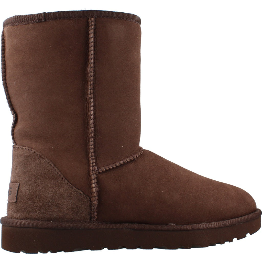 UGG W CLASSIC SHORT II en color MARRON  (4)