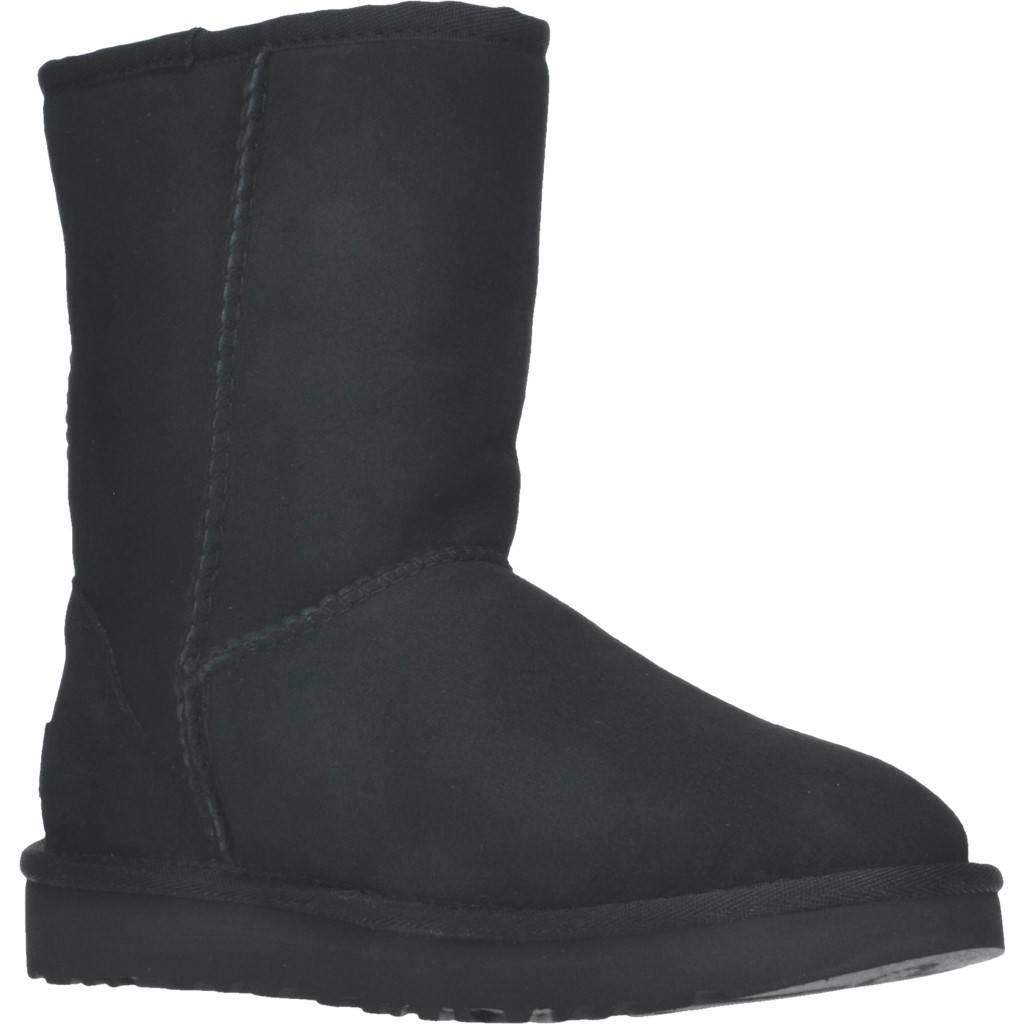 UGG W CLASSIC SHORT II en color NEGRO  (5)