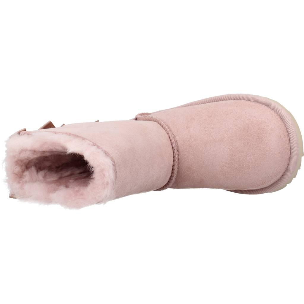 UGG T BAILEY BOW II en color ROSA  (7)