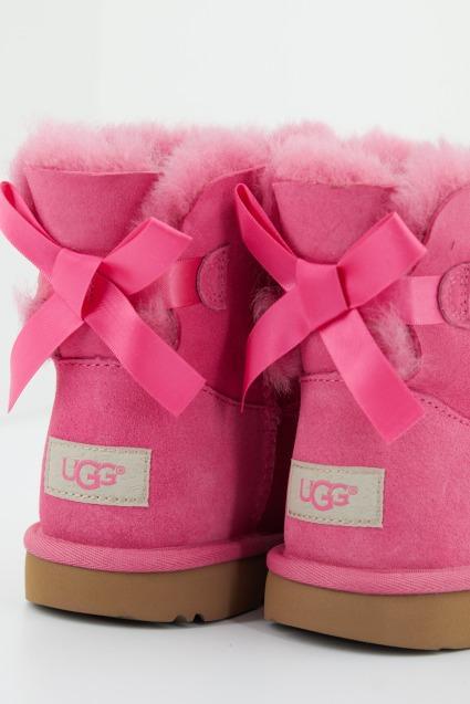 UGG MINI BAILEY BOW II en color ROSA  (4)