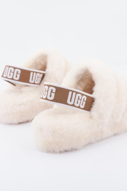 UGG  FLUFF YEAH SLIDE en color BEIS  (3)
