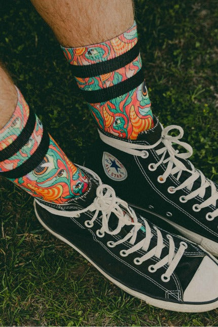 AMERICAN SOCKS PSYCOTROPIC en color MULTICOLOR  (4)