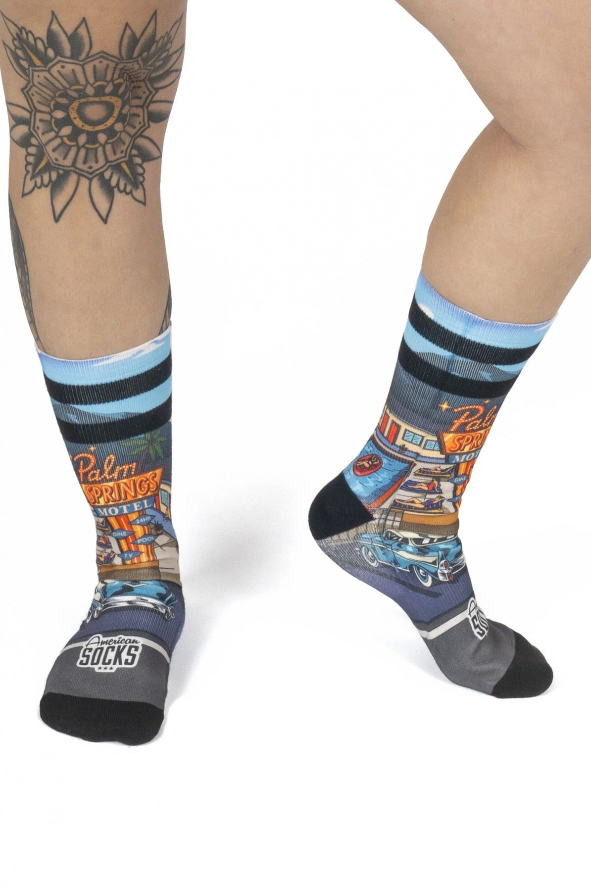AMERICAN SOCKS PALM SPRINGS MOTEL en color MULTICOLOR  (4)