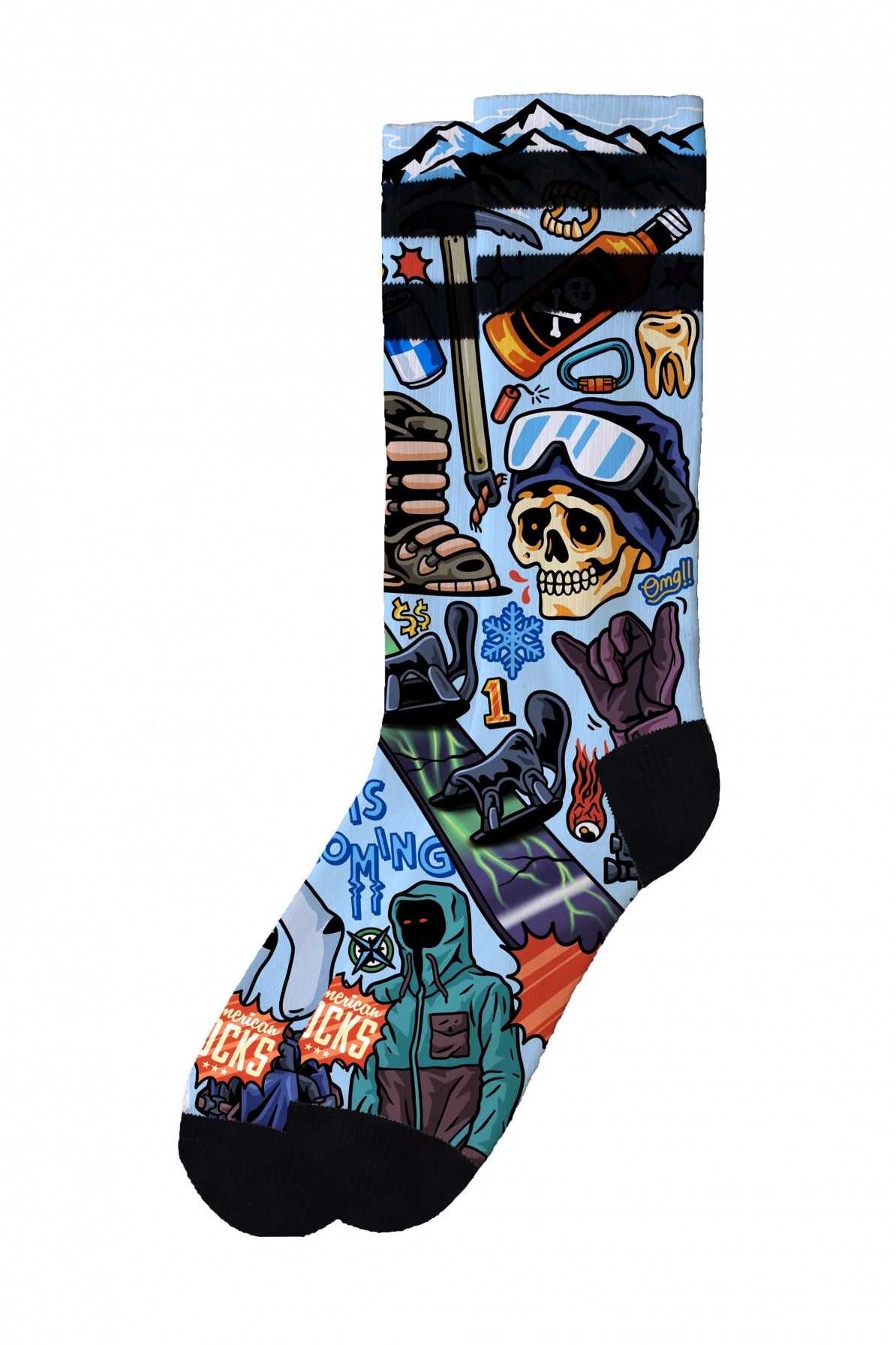 AMERICAN SOCKS SNOW RIPPER en color MULTICOLOR  (2)