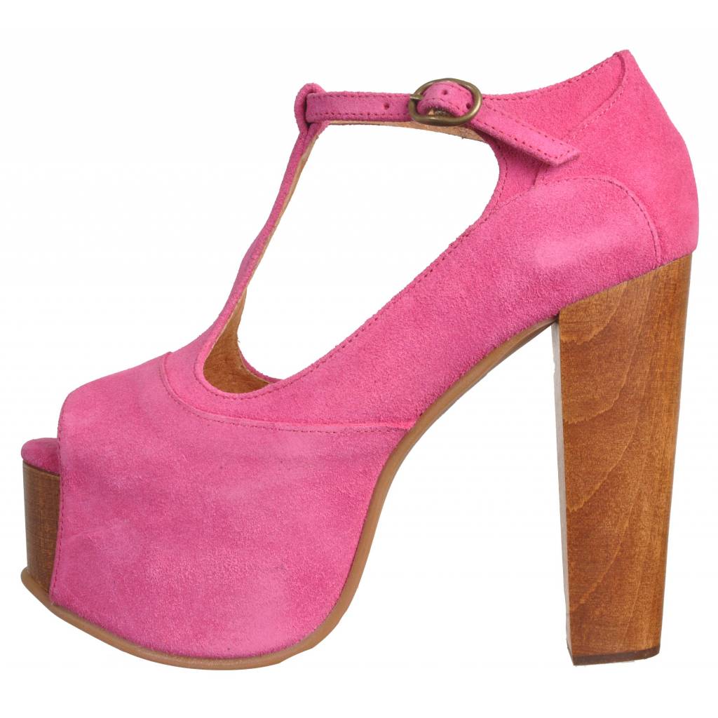 Zapatos de la marca JEFFREY CAMPBELL en color  ROSA
